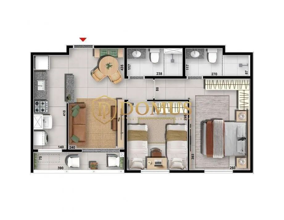 Edifício Residencial Biblos GMS - Foto 3