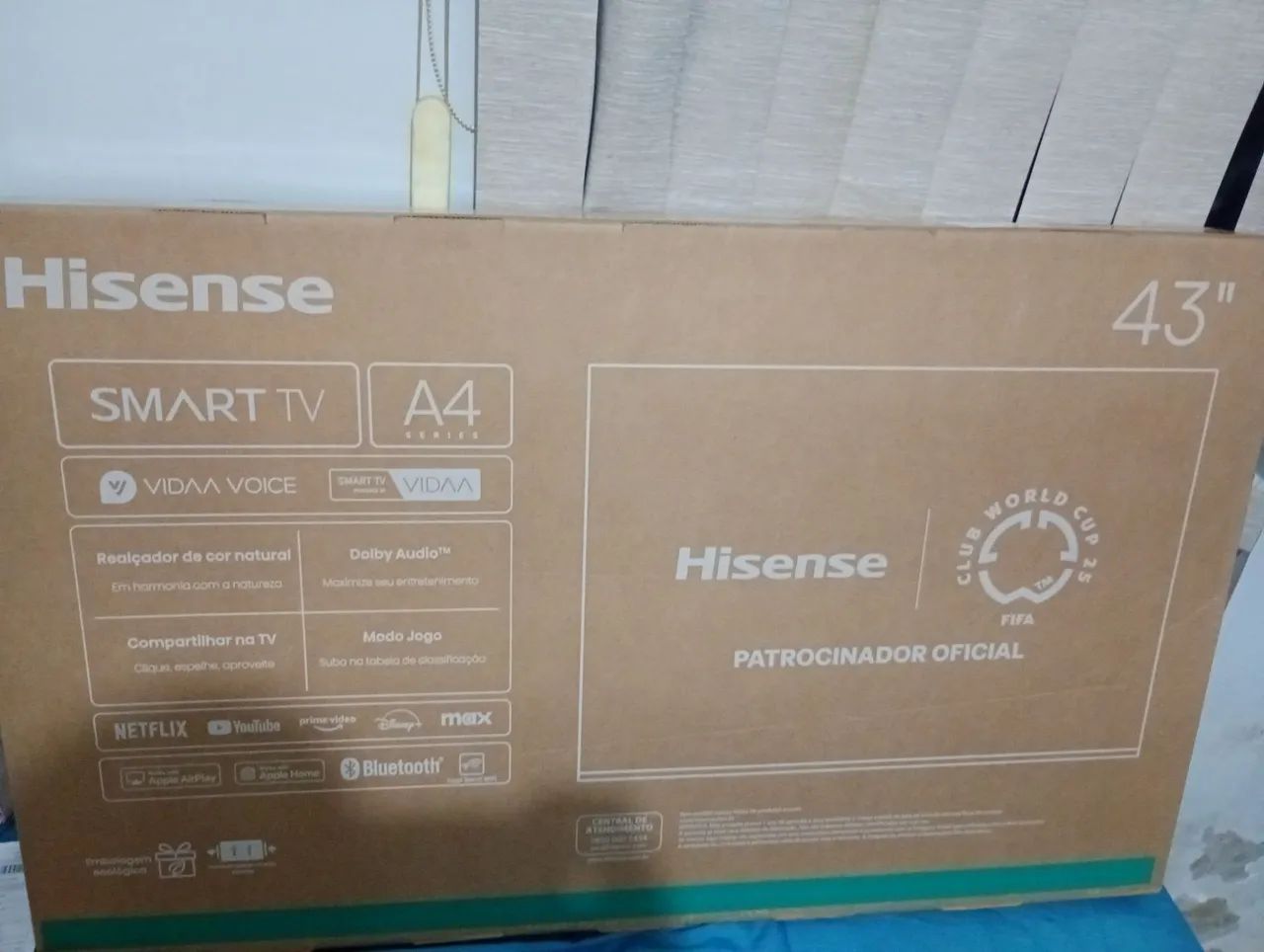 Smart Tv Hisense 43 polegadas 