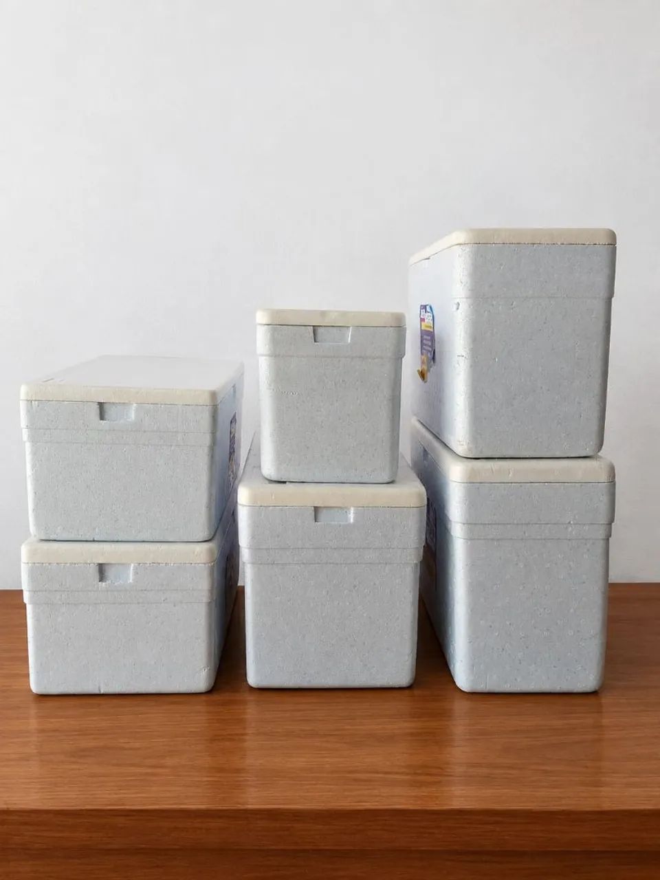 Caixas de Isopor
