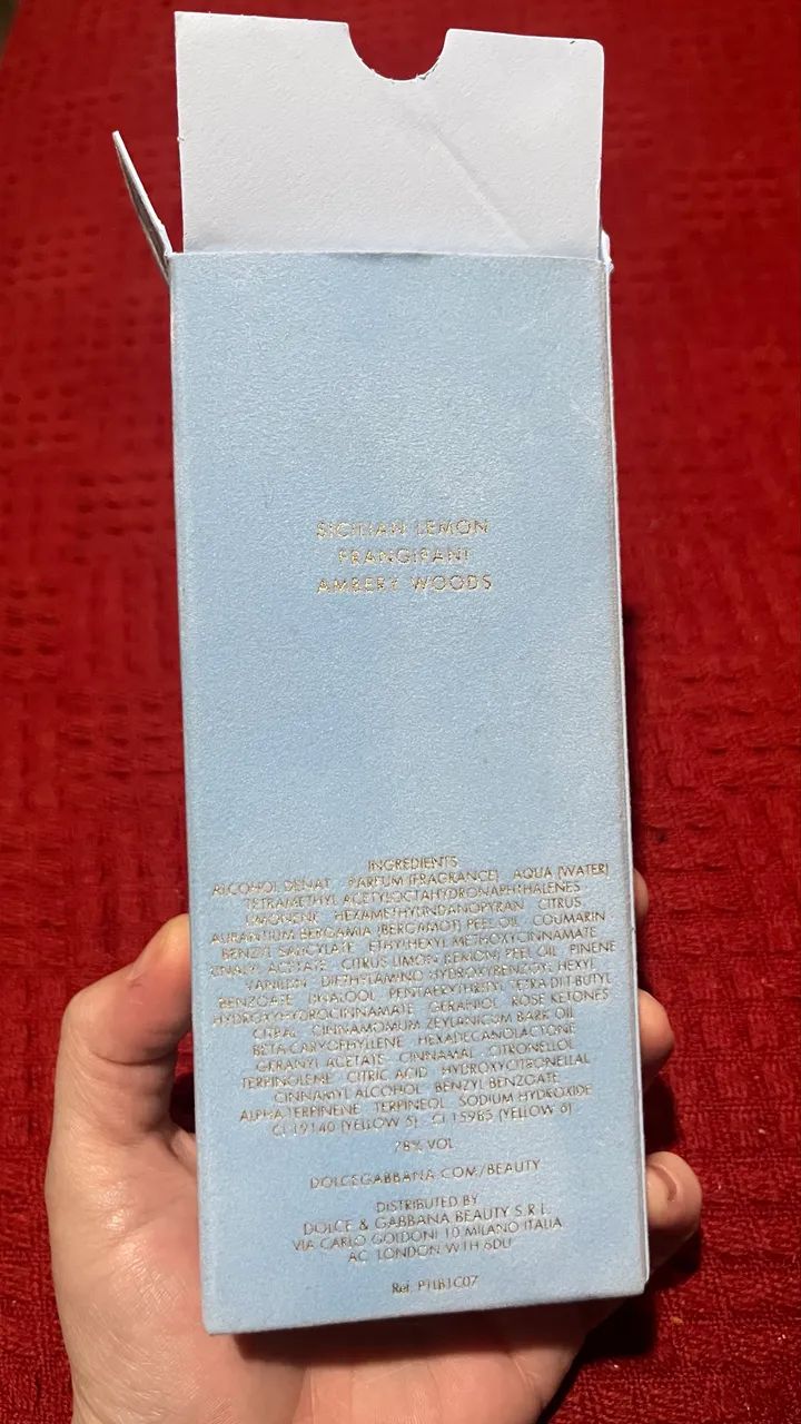 Perfume Ligth & blue Dolce Gabana 100ml - Foto 2