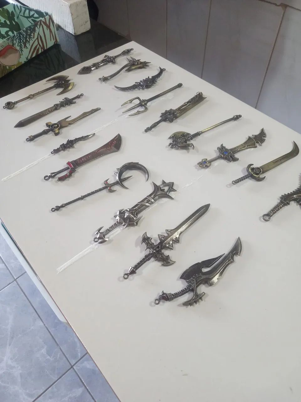 Mini espadas. 