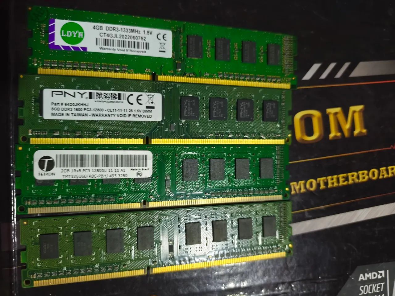 Memória RAM DDR3 para PC  (4GB e 2x 2GB ) - Foto 2