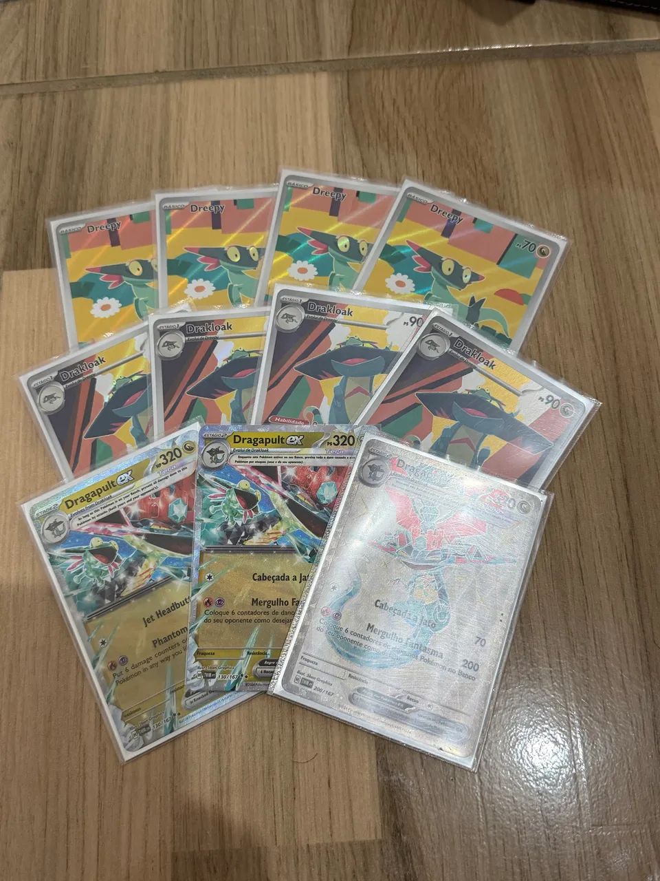 Pokémon Set Dragapult full art 