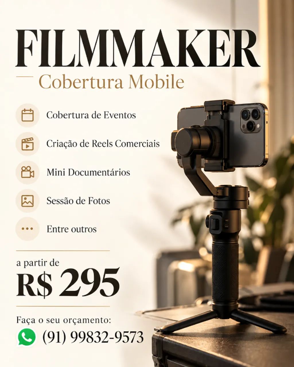 Filmmaker - Cobertura Mobile 
