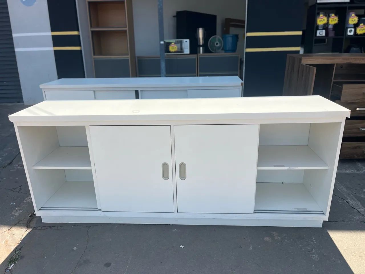 Armário/rack branco pesado - Foto 4