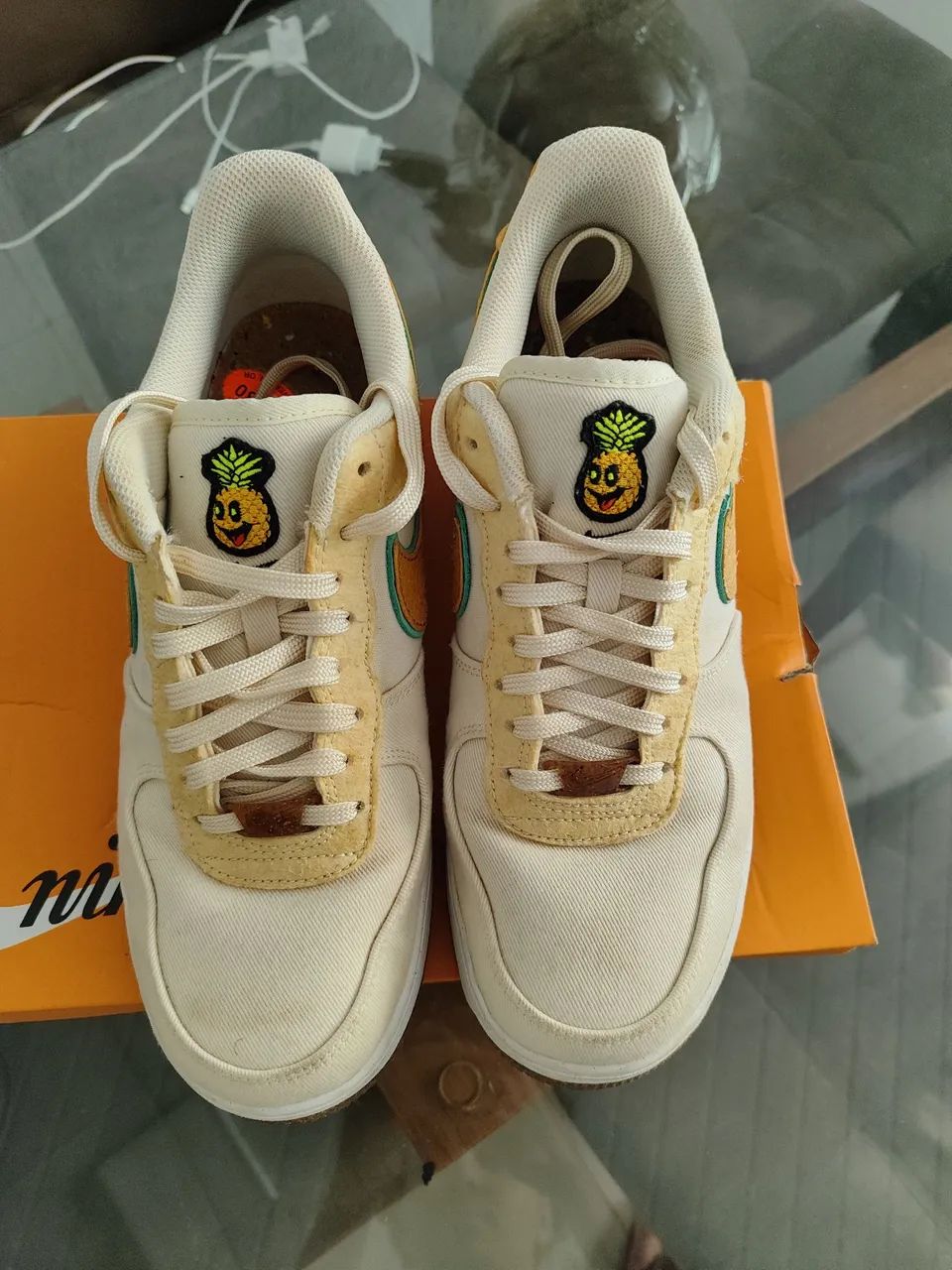 Tênis Nike air force 1 low Happy Pineapple  - Foto 2