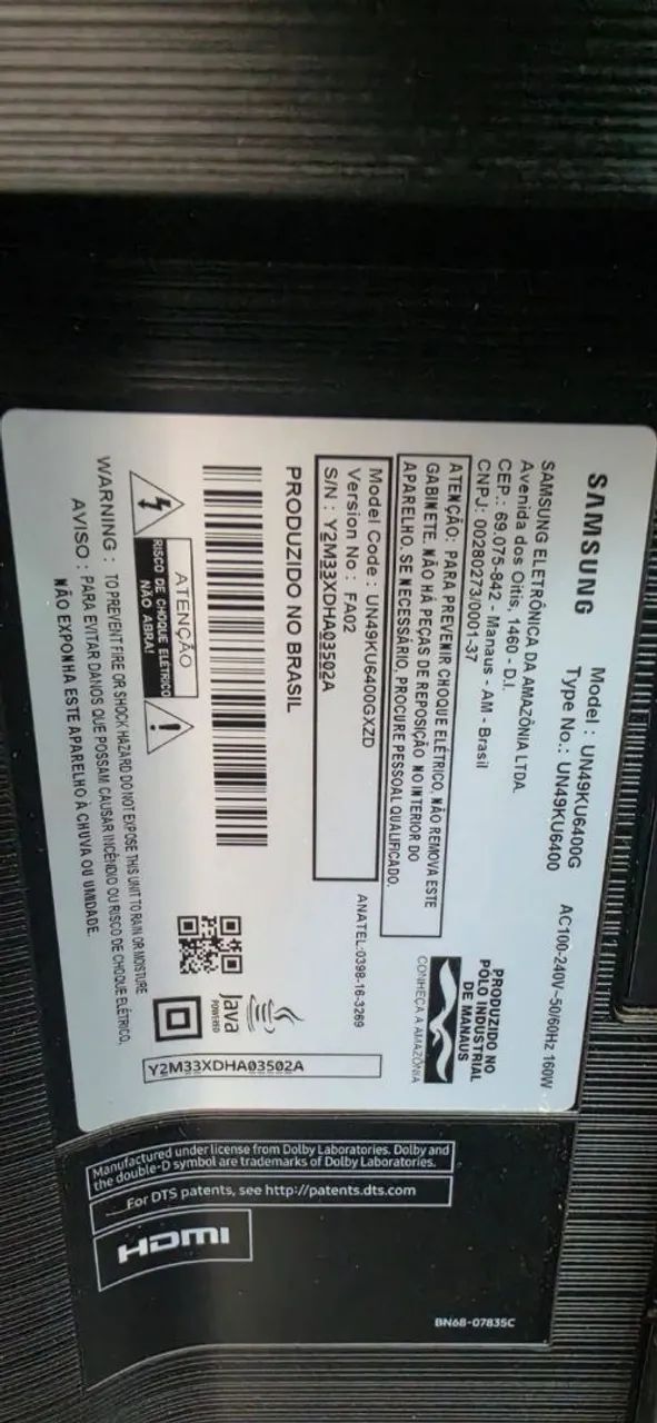 Tv samsung 49 polegadas  - Foto 2