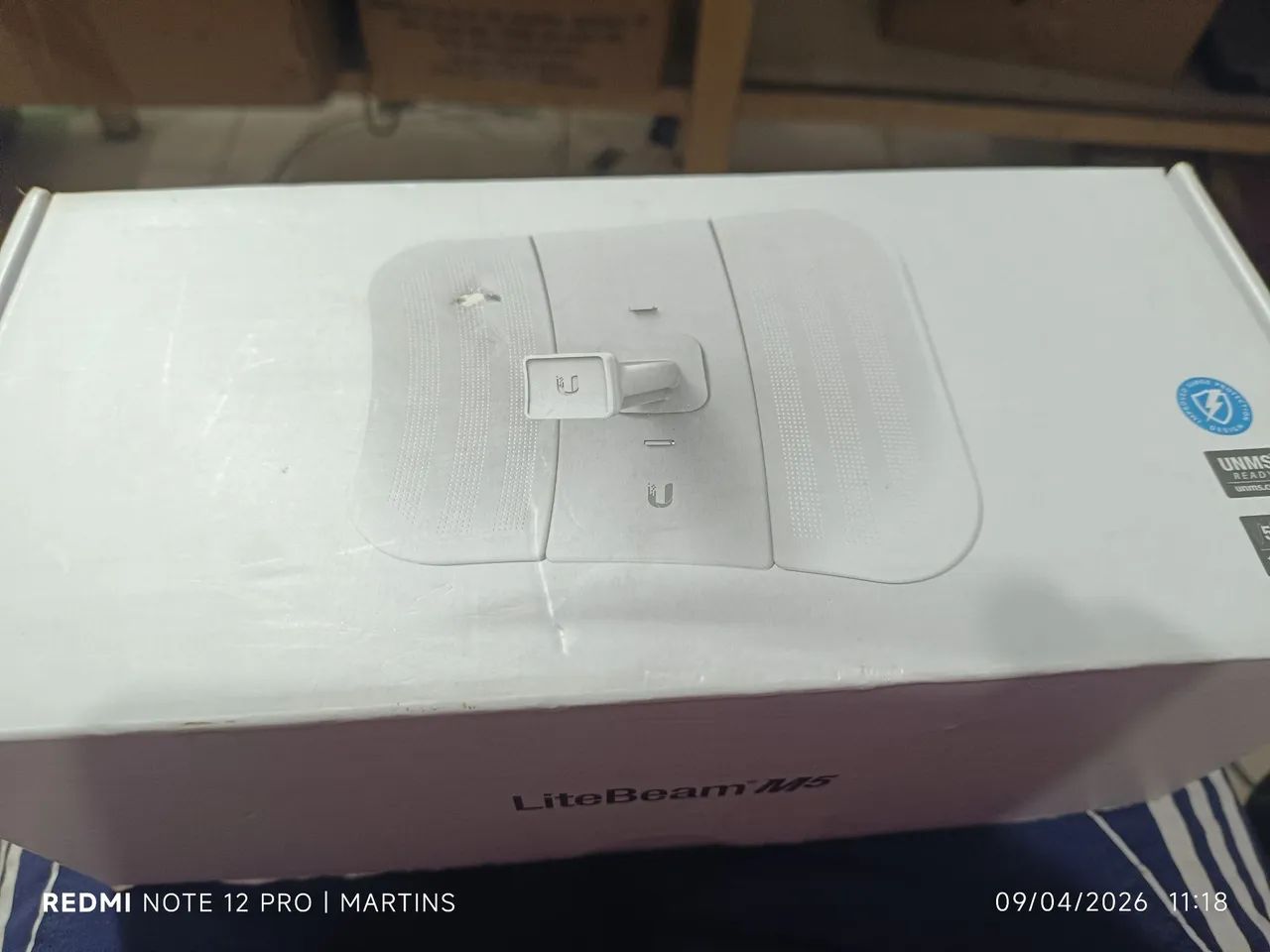 1 Ubiquiti Litebeam M5 Completa - Nova na caixa