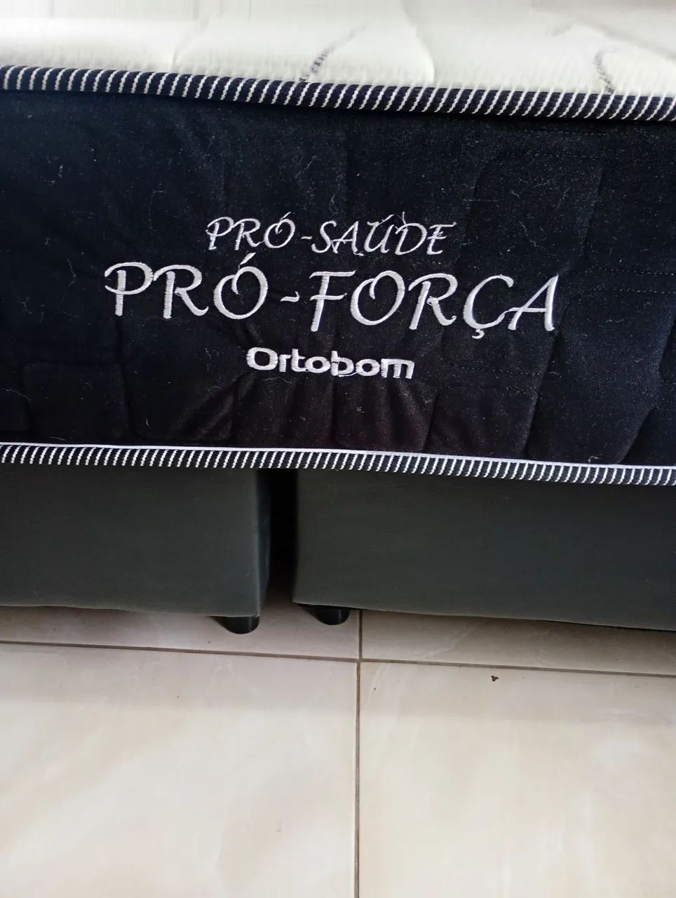 Cama box Queen 198x158 completa com cabeceira  - Foto 3