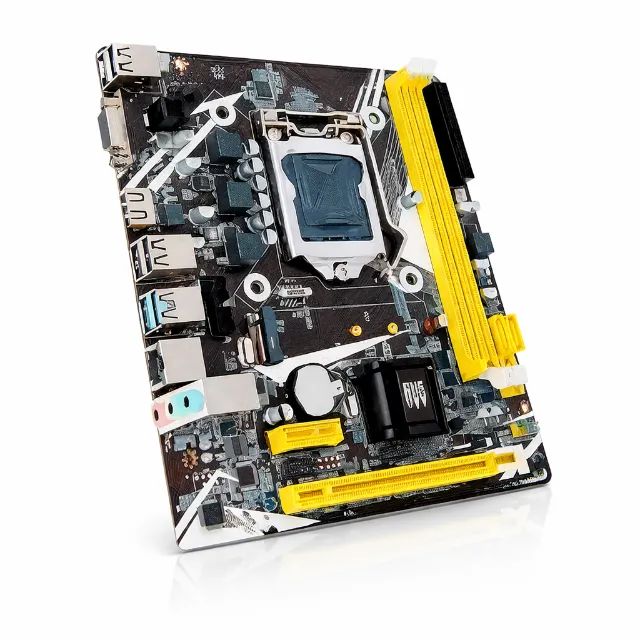Placa Mãe Revenger H81 PRO LGA1150 DDR3 M.2 NVMe USB 3.0 Micro ATX Intel pode retirar no l