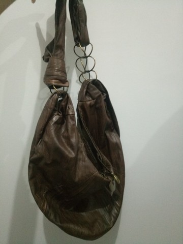 Bolsa Dautore *couro legítimo* - NOVA - Foto 2