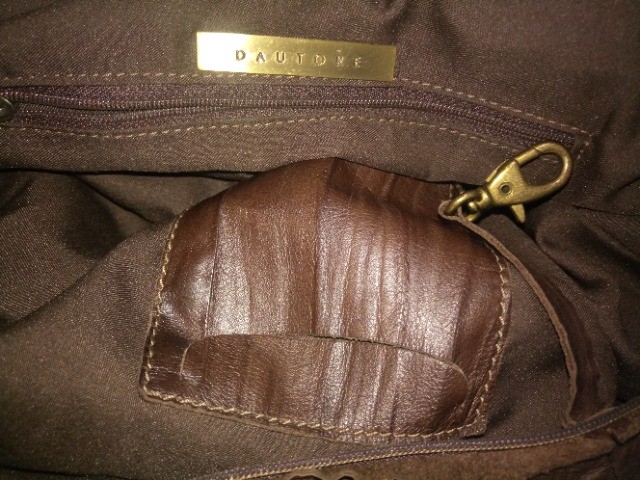 Bolsa Dautore *couro legítimo* - NOVA