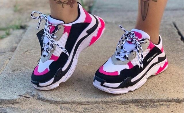 balenciaga triple s feminino