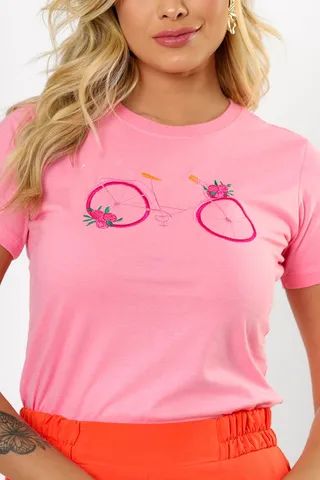 T-shirt feminina algodão  - Foto 2