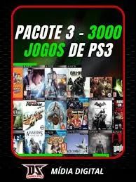 Pacote Jogos Ps3 - Jogos Digitais Playstation 3