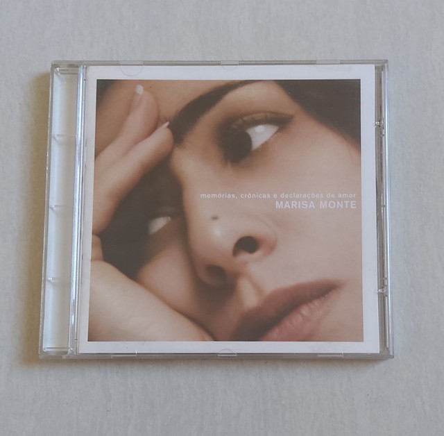 CD MARISA MONTE MEMÓRIAS CRÔNICAS E DECLARAÇÕES DE AMOR