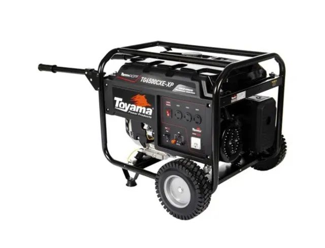 Gerador a gasolina 5,5 kva TG6500CXE-XP Toyama  - Foto 4