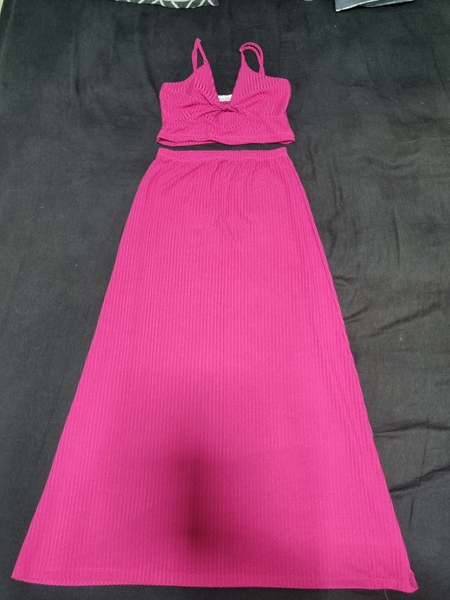 Conjunto rosa cha de bebe/ chá revelação  - Foto 2