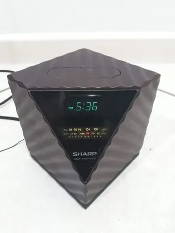 Sharp Rádio Relógio Fx-c25 (raridade) Funcionando