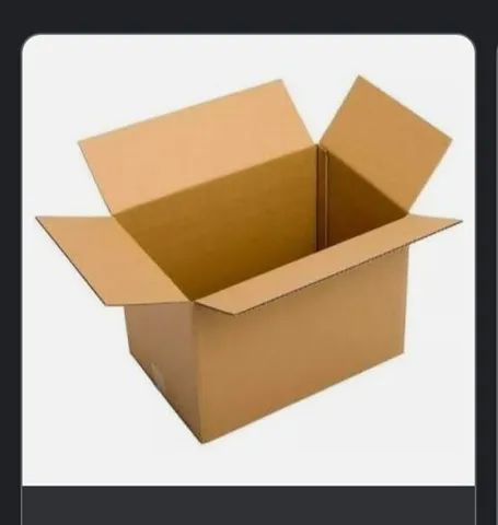 Caixa de papelão para mudança 