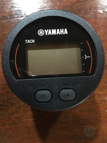 Tacômetro e velocímetro,RPM digital motor de popa yamaha 250hp ano 2021 - Foto 3