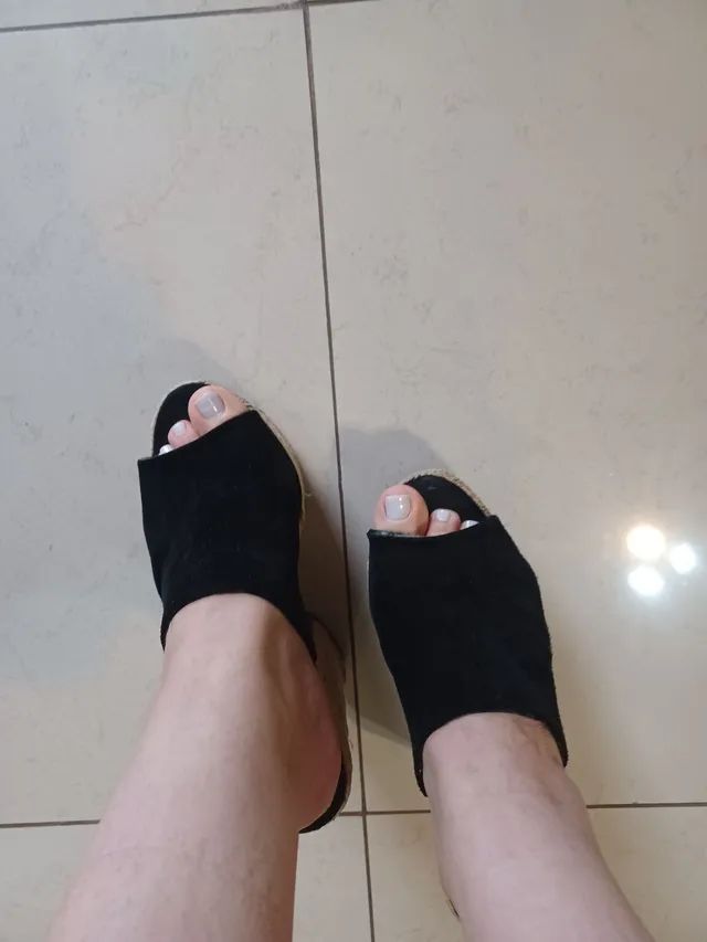 Mulle Original Schutz em Nobuck preto núm. 36 - Foto 3