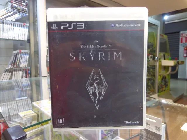 Jogo The Elder Scrolls V Skyrim Ps3 Conservado - Foto 2