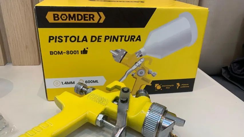 Pistola de Pintura Profissional 600ml -BOMDER entregamos - Foto 2