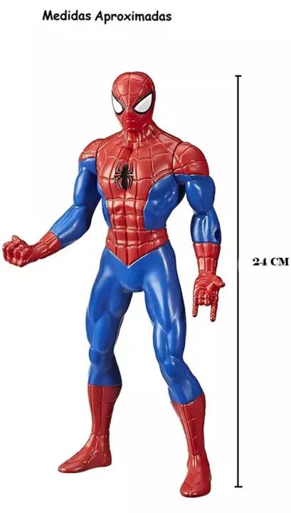 Boneco Homem-Aranha Marvel - 24 cm - Novo (Hasbro) - Foto 2