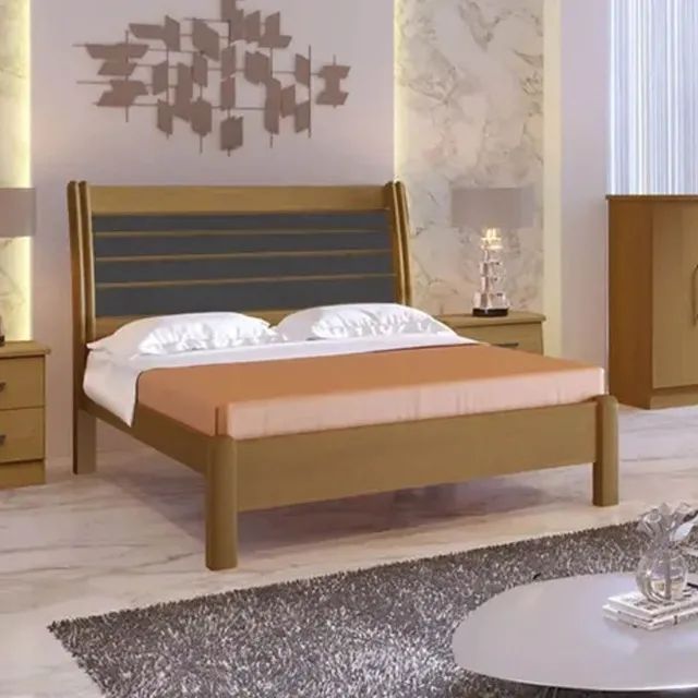 Cama Casal Esmeralda    100% Mdf   F60__Produto Novo! - Foto 5