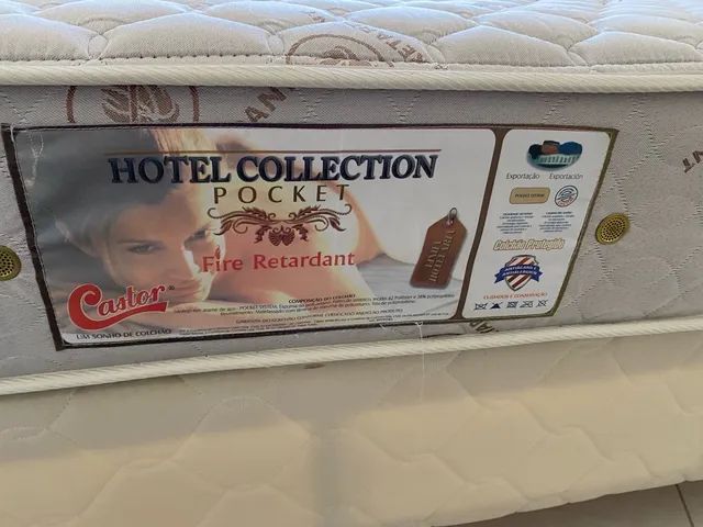 Cama Box + Colchão Castor Casal Hotel Collection - Foto 3