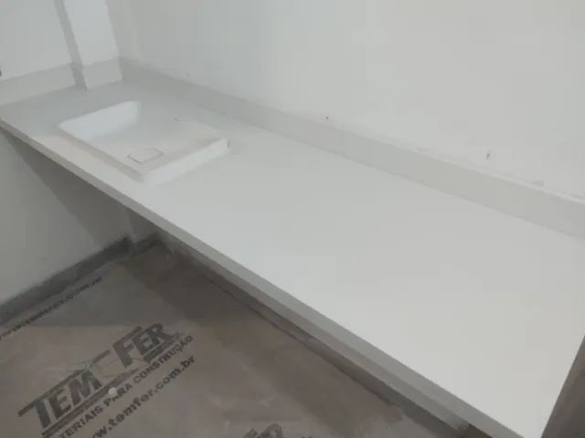 Cozinha Planejada / Lavatório - Quartzo Puro White - Foto 3