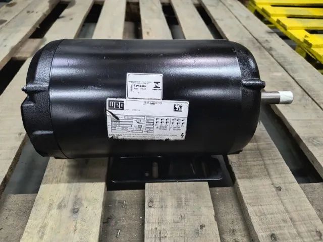 Motor elétrico Weg trifásico 3 cv 4 pólos (Baixa rotação 1740 rpm) Seminovo - Foto 2