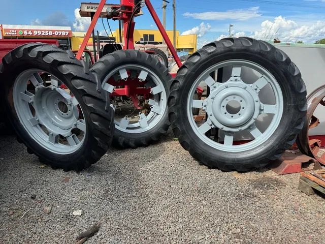 Rodado fino 12.4-38 trator