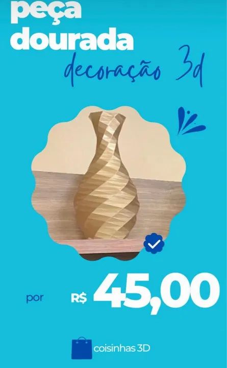 Objetos impressos em 3D - Foto 4