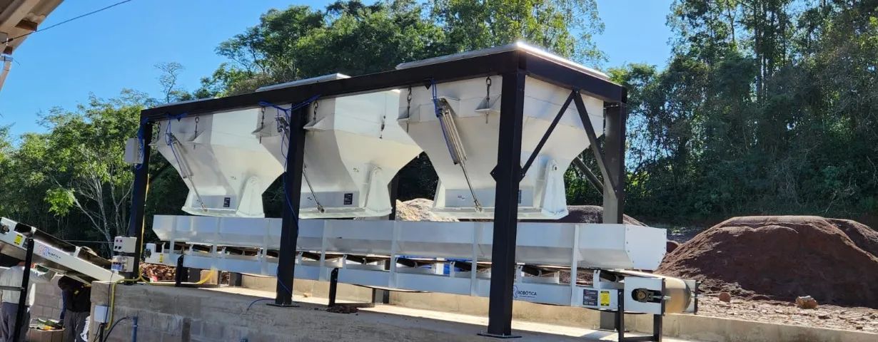 Usina para agregados 1.5m3