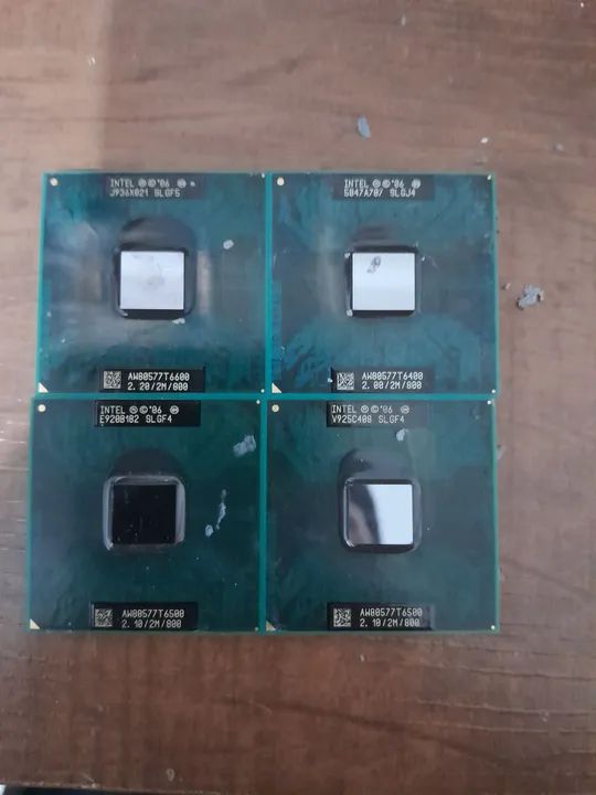 Processador Intel® Core?2 Duo 2MB de cache T6400, T6500 e T6600 melhor q Celeron Pentium