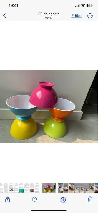 Conjunto 05 Tigelas - Foto 2