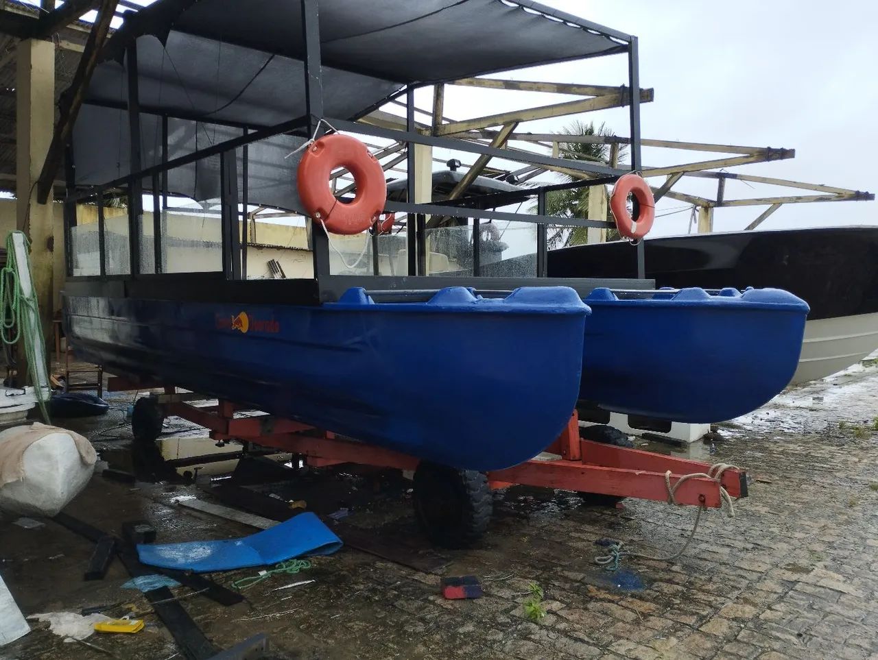 Catamarã p 26 pessoas completo - Foto 3