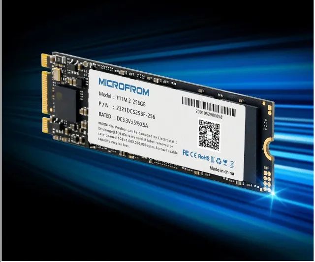 microfrom m2 disco solido ssd 128gb  sata 3 6gb/s ultravelocidade - Foto 2