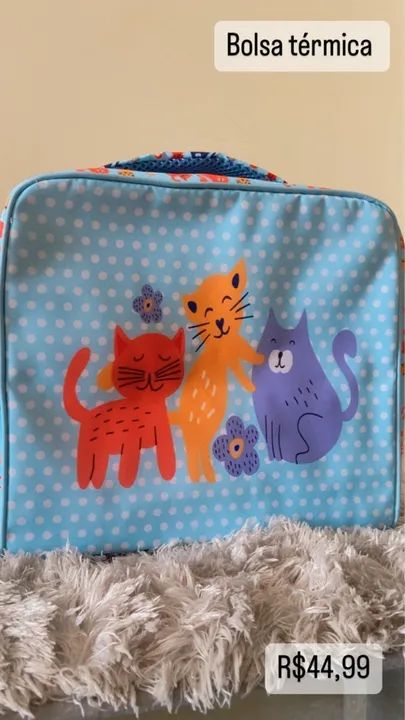 Bolsa térmica infantil grande  - Foto 3
