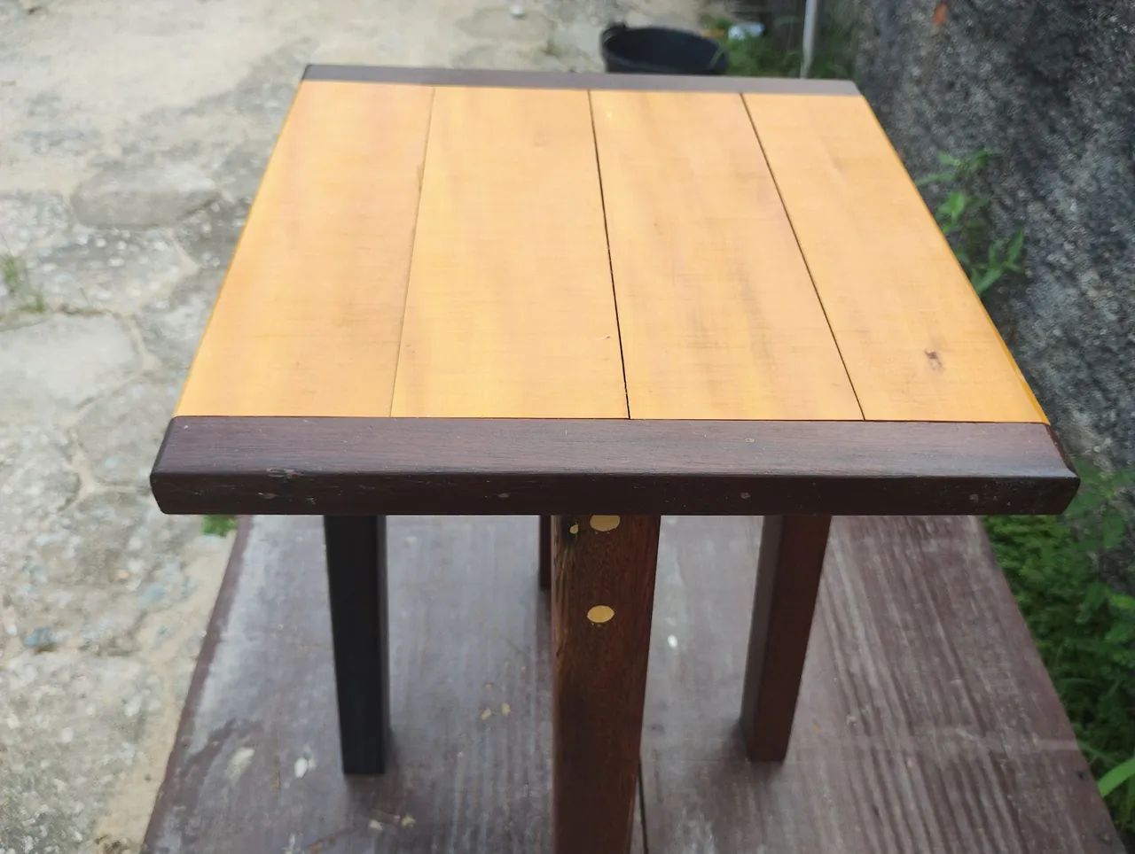 Reclaimed Wood Stool65576115580931124