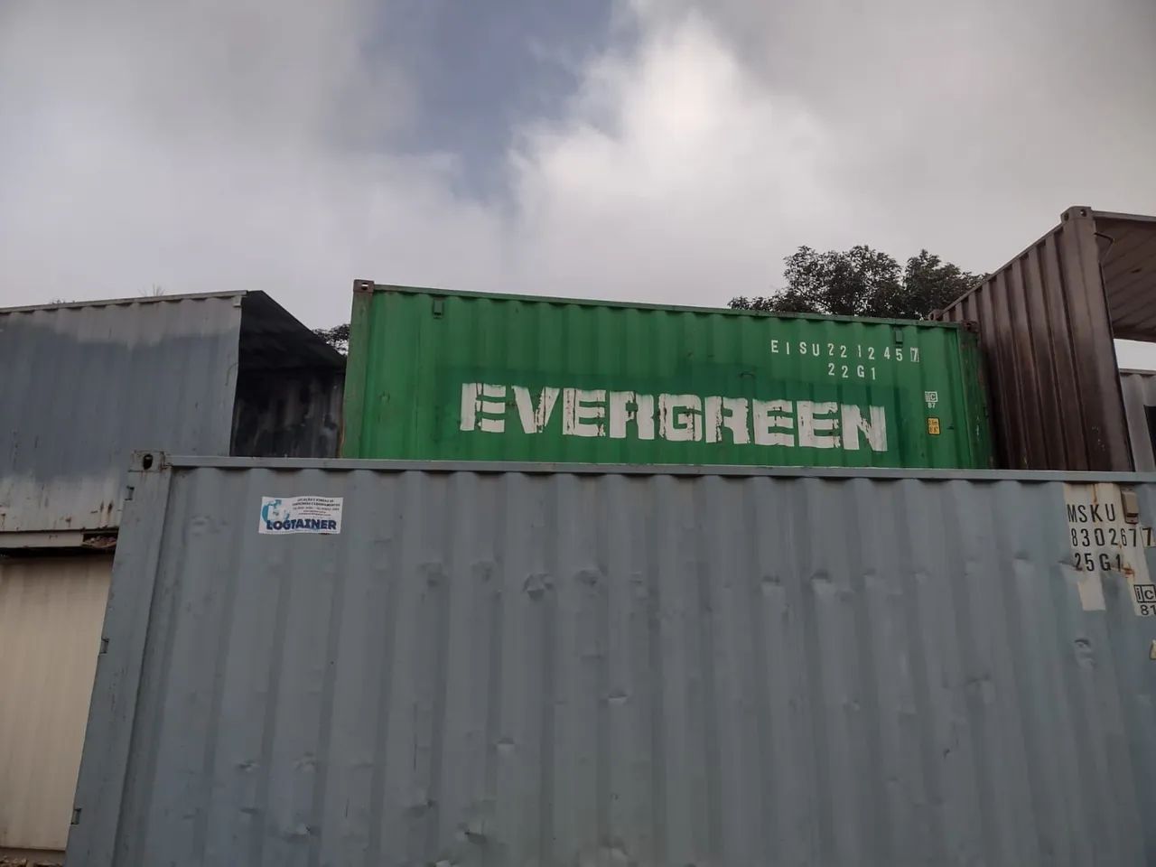 Container Dry 20' pes ( com laudo de descontaminação)