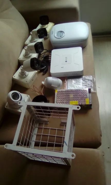 Câmeras e alarme-Combo sistema de CFTV  - Foto 5