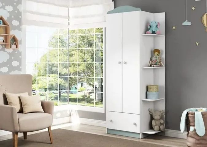 Promoção Guarda Roupa com Prateleira Lateral - 21/10  