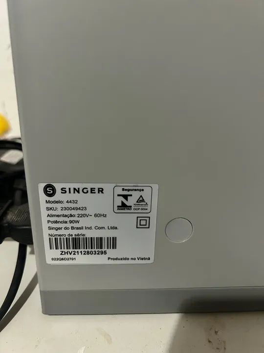 Máquina De Costura Singer Facilita Pro 4432 - Foto 4