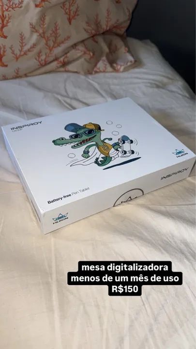Mesa Digitalizadora Inspiroy -  Pen Tablet -  Huron -  R$150