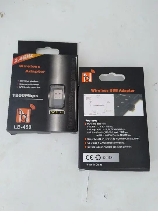 Adaptador Wireless USB 1800Mbps - LB-450