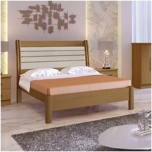Cama Casal Esmeralda    100% Mdf   F60__Produto Novo! - Foto 3