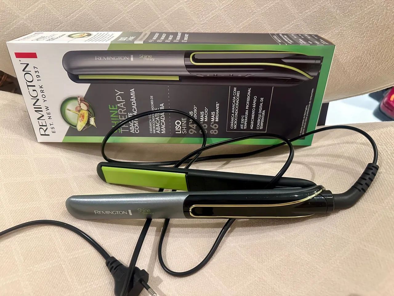 Chapinha de Cabelo Remington New Shine Therapy